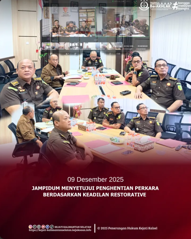 ekspose penghentian penuntutan perkara berdasarkan keadilan restorative Restorative Justice)
