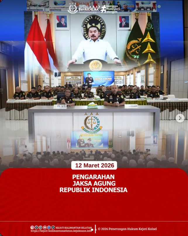 PENGARAHAN JAKSA AGUNG REPUBLIK INDONESIA