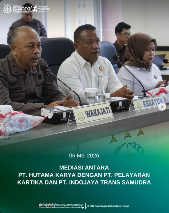 MEDIASI ANTARA PT HUTAMA KARYA DENGAN PT PELAYARAN KARTIKA DAN PT INDOJAYA TRANS SAMUDRA