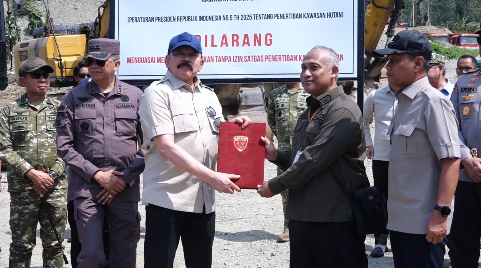 Satgas PKH Resmi Cabut Izin Usaha Pertambangan PT KEL di Nabire Papua Tengah Seluas 3500 Hektare