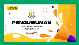 Pengumuman Biro Kepegawaian